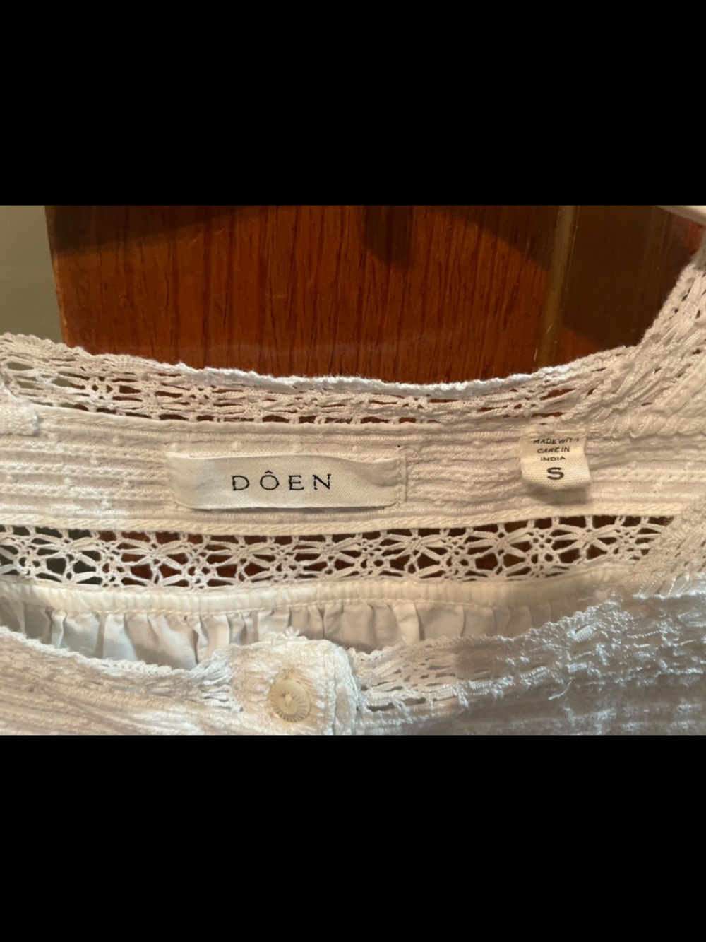 Doen White blouse - Picture 3 of 7